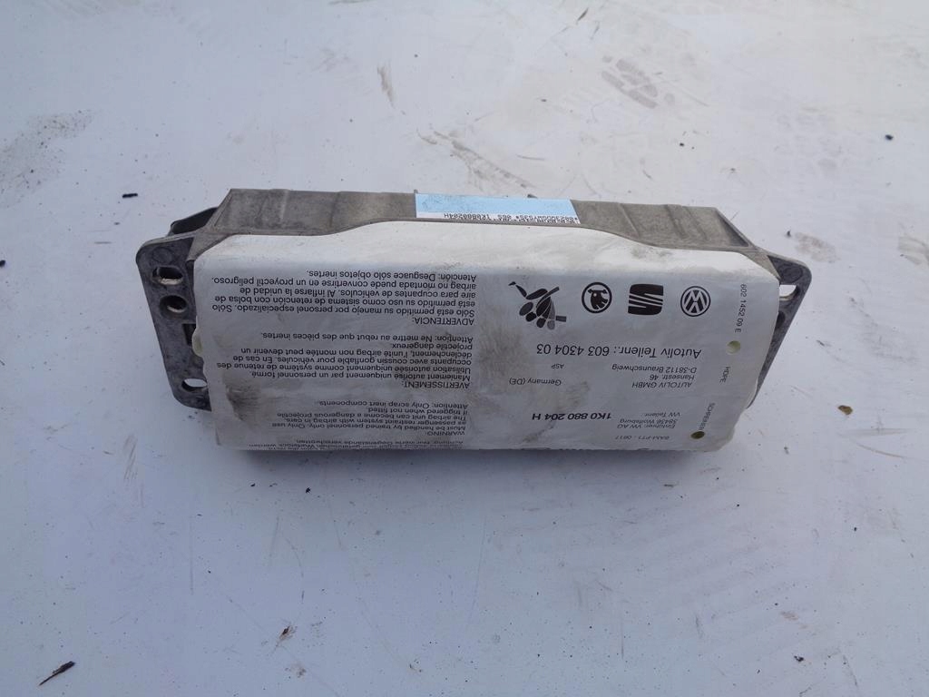 фото №1, Подушка пасажира 1k0880204h vw golf 5 plus