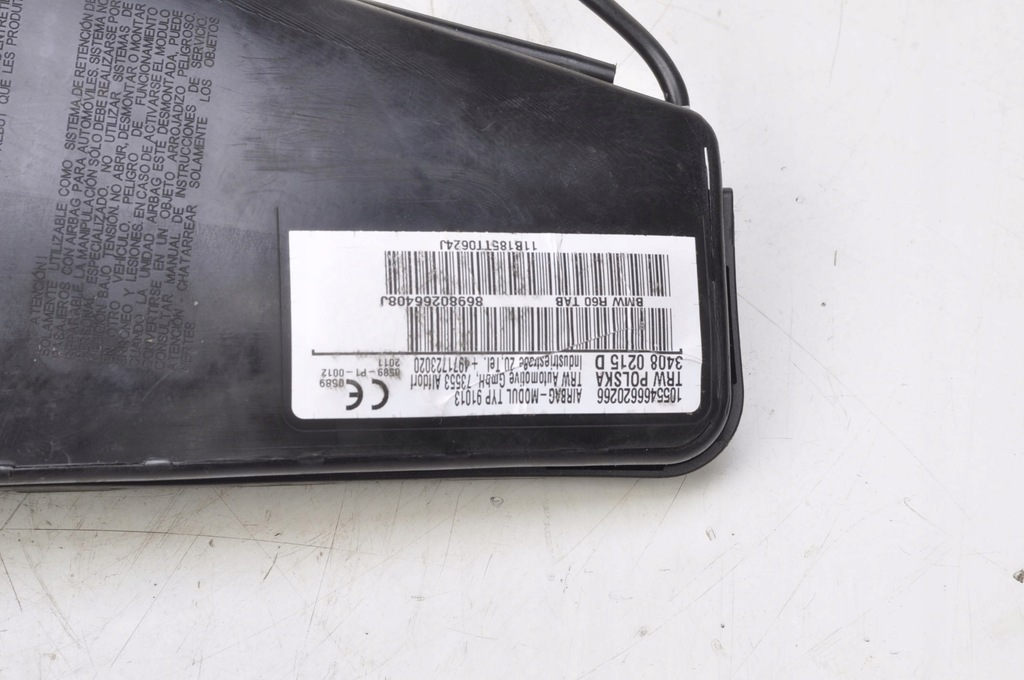 фото №3, Mini r60 подушка безопасности подушка воздушная сиденье