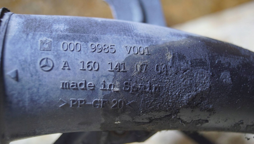 фото №9, Smart roadster 452 труба корпус воздуха a1601410704 f207