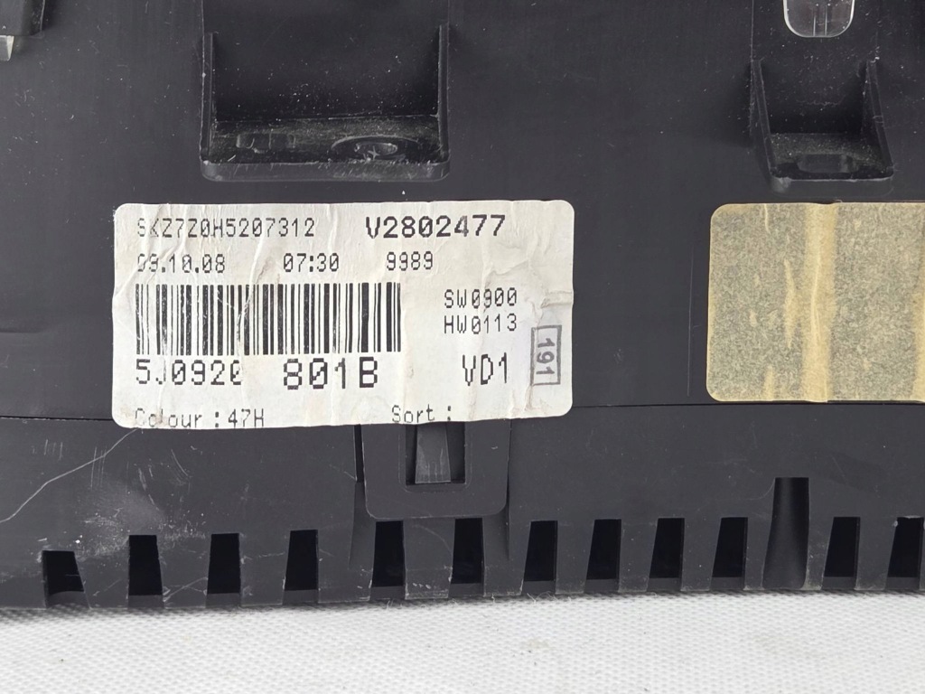 фото №7, Skoda fabia ii 5j0920801b приборы, приборы