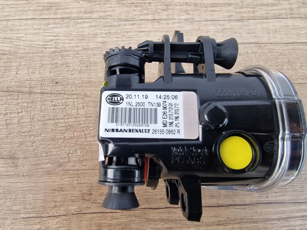 фото №5, Левый противотуманная фара drl nissan juke qashqai renault zoe