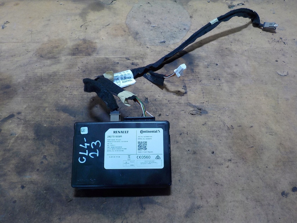 фото №1, Модуль навигации clio iv 16r. 282751809r