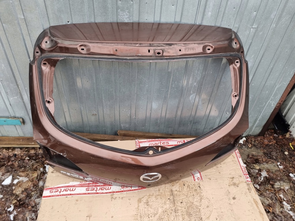 фото №7, Mazda 3 bl крышка багажника задняя задняя крышка багажника