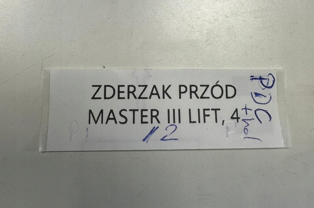 фото №12, Новый org бампер перед renault master iv 4 2019-