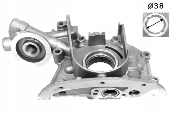 фото №1, Sasic 3654008 насос масла