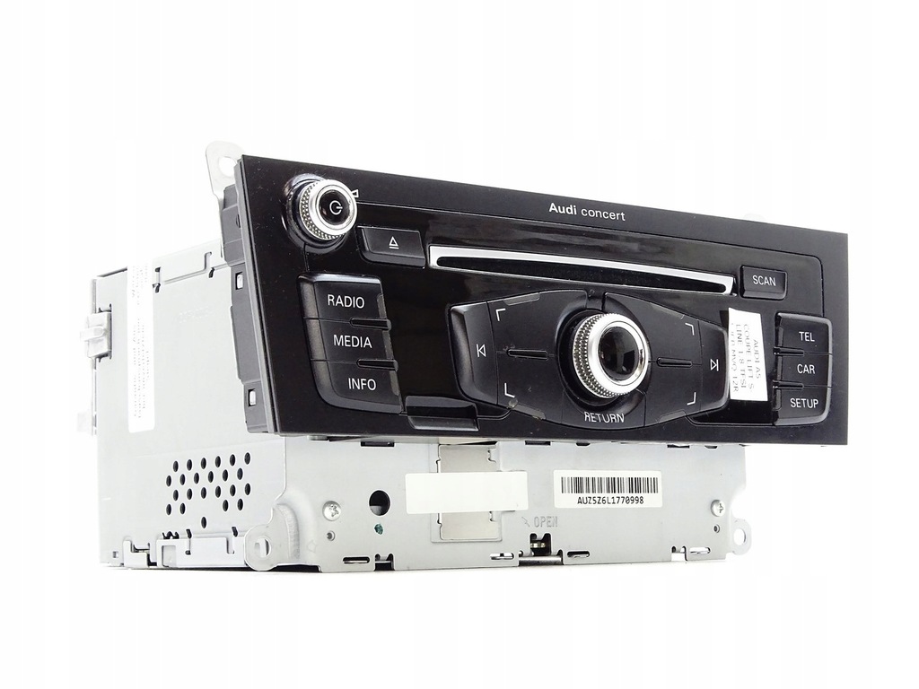 фото №1, Радио радиопроигрыватель cd audi concert audi a4 b8 lift 8r2035186f