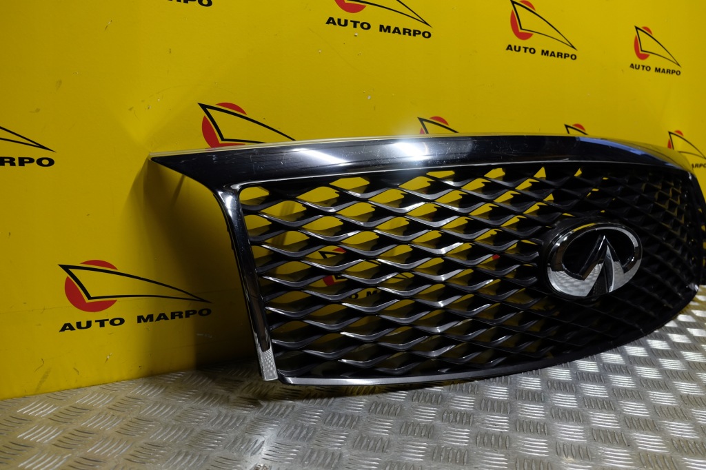 фото №3, Infiniti qx80 2015- решётка радиатора решётка радиатора хром камера перед usa