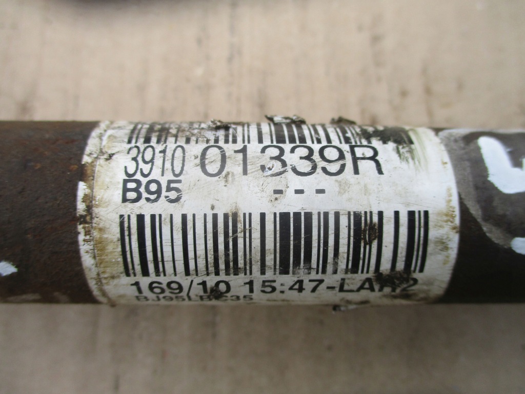 фото №5, Привідний вал права 391001339r renault megane iii 1.6dci