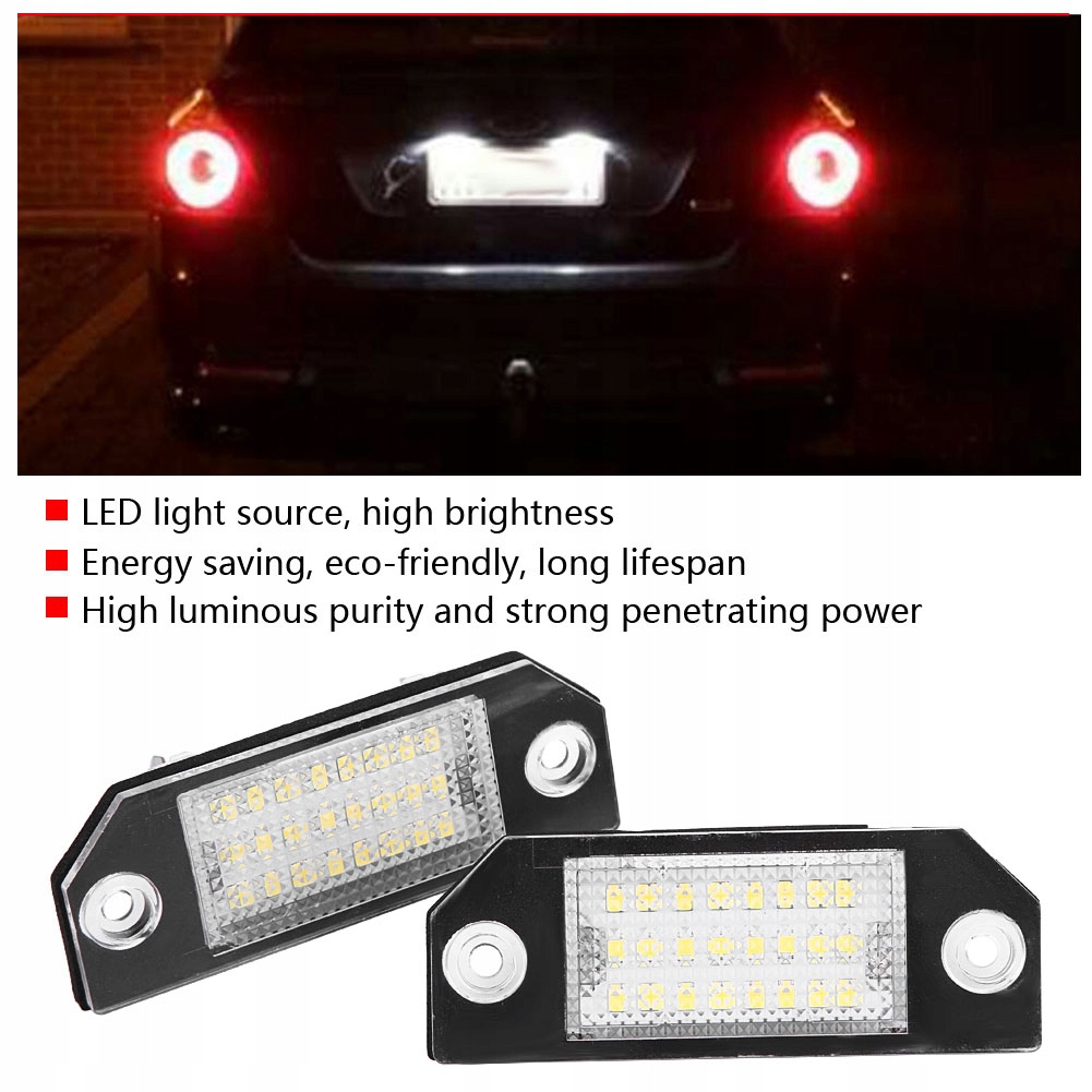 фото №9, 2szt фонари регистрационного do forda c-max focus mk2