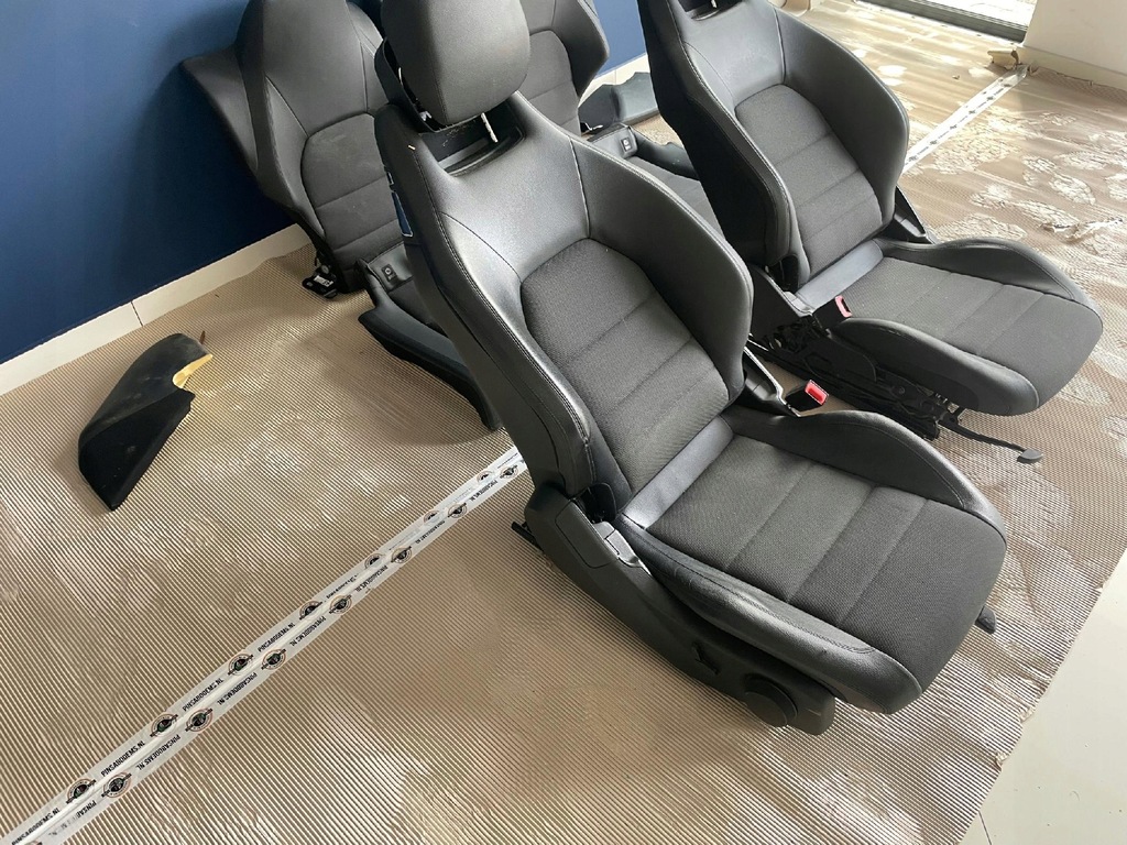 фото №15, Сидіння заднє сидіння шкіра mercedes-benz klasa c w204