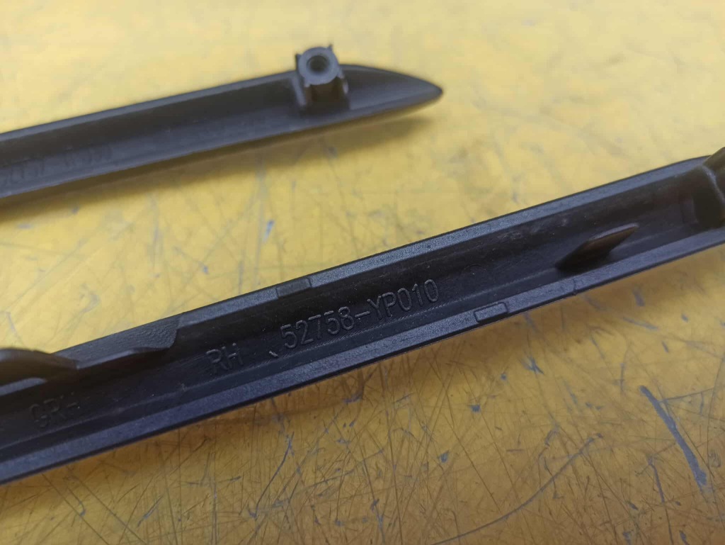 фото №6, Toyota chr рамка бампера правый задняя lift молдинг 52758-yp010