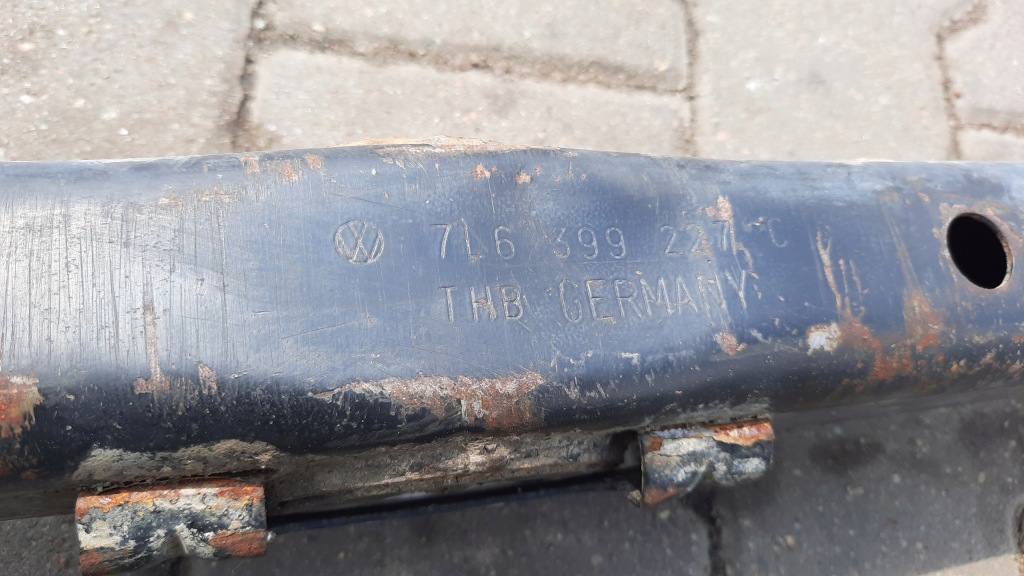 фото №7, Балка кронштейн коробки передач vw touareg 2.5