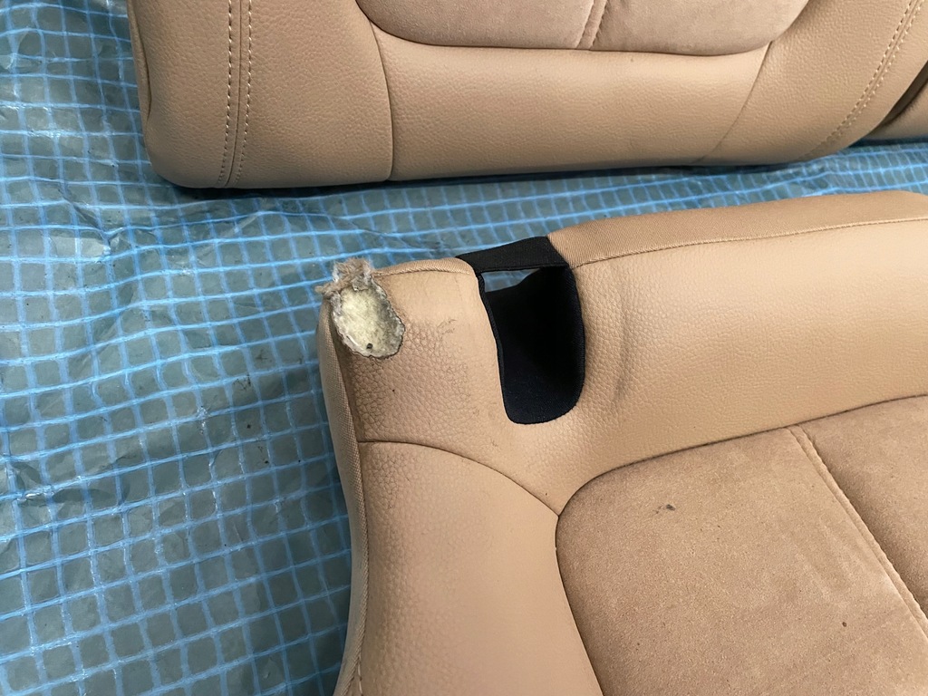 фото №9, Porsche macan s 95b сидіння сидіння заднє сидіння тунель середній бежеві