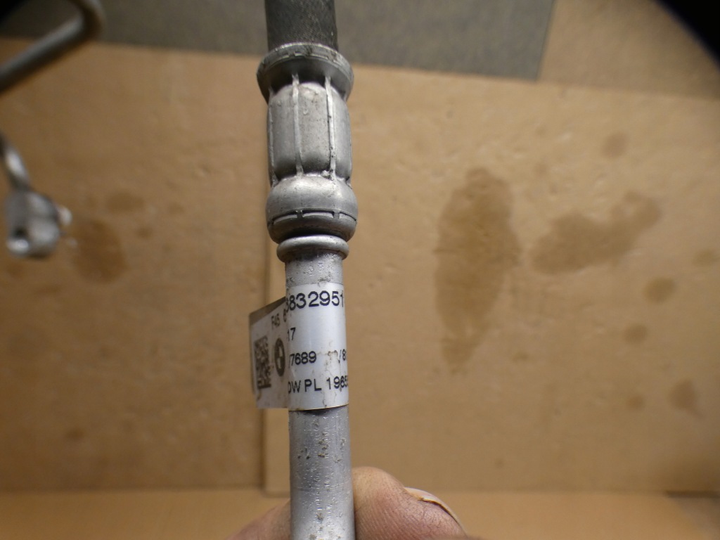 Пабтрубок  трубка шланг кондиционера mini f55 f56 57 f60 9209722 832950 6832951 Доставка