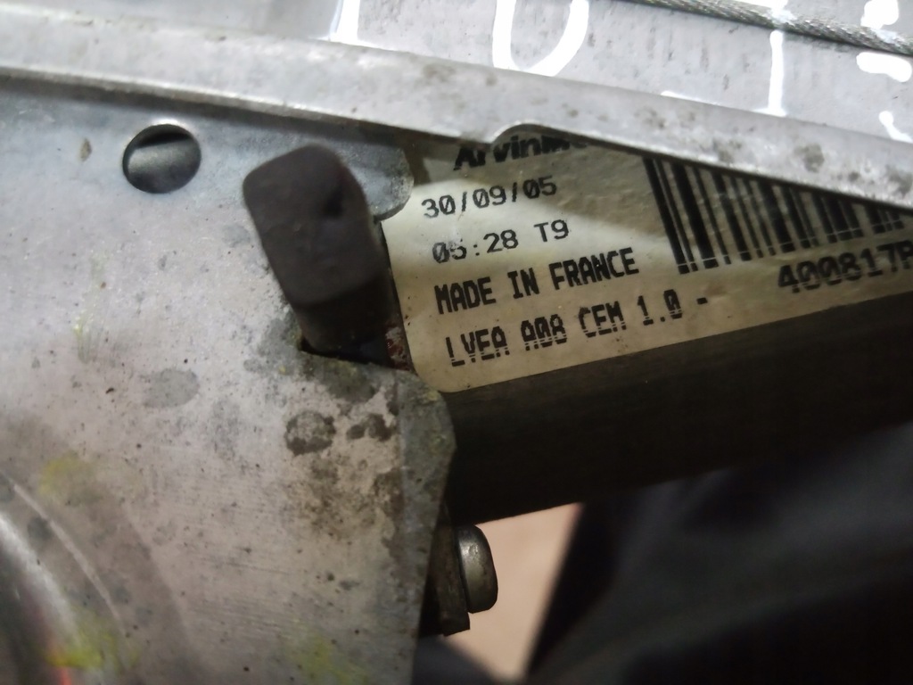 фото №6, Peugeot 1007 механізм лівий перед 503620080210 #