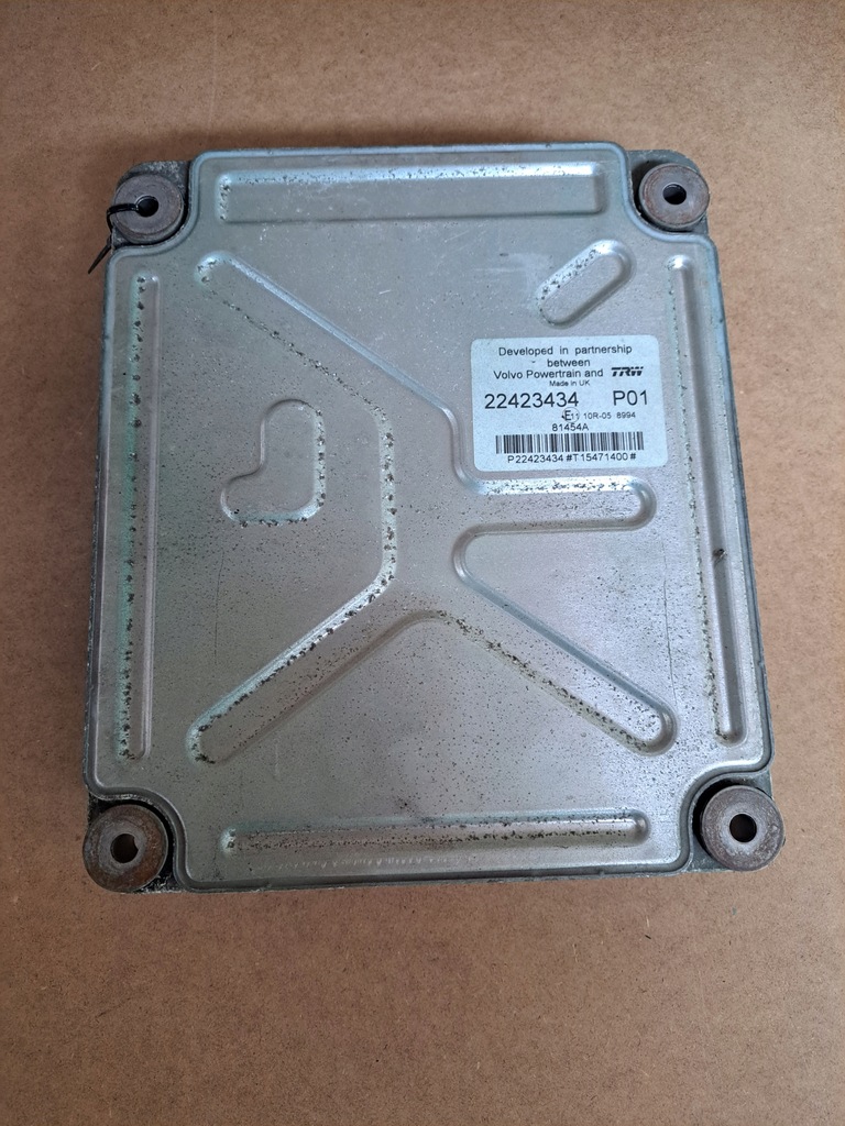 фото №2, Касета бортовий комп'ютер двигуна renault gama t range volvo fh 4 fm 4 22423434 p01