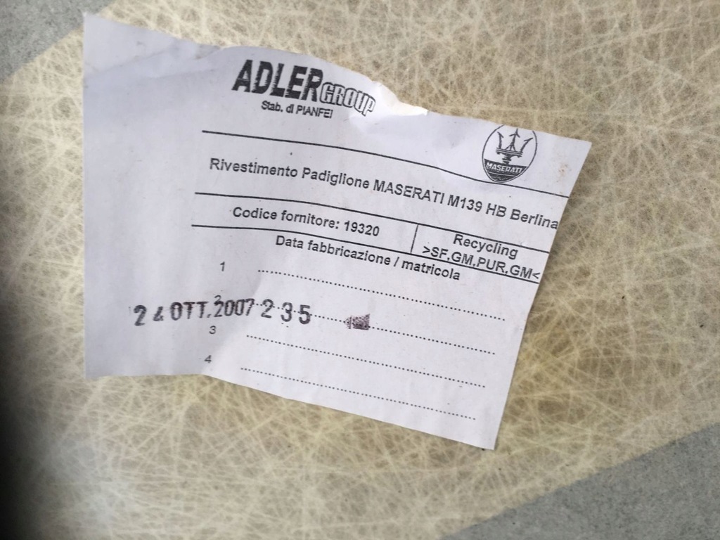 фото №11, Maserati quattroporte v стеля люк