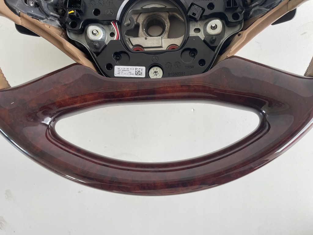 фото №11, Воздуховод кожа drewno mercedes w216 w221 lift