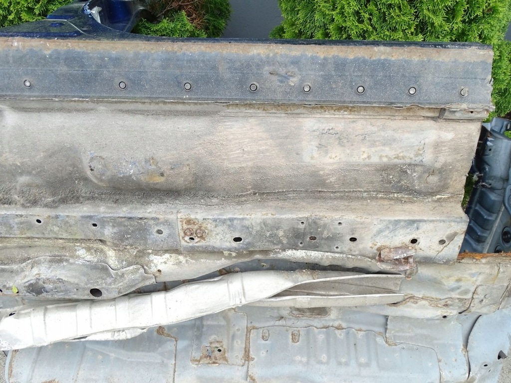 фото №6, Nissan x-trail t30 01-07 порог блок двигателя b правый