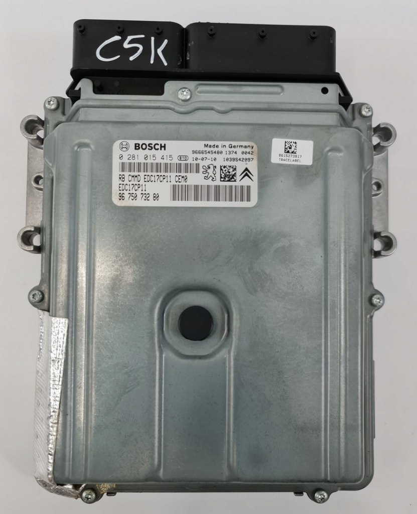 фото №1, Бортовий комп'ютер двигуна citroen c5 iii x7 9675073280