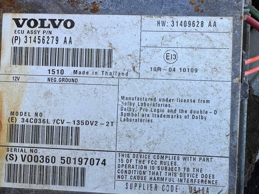 фото №11, Volvo v40 2015 перед kompletny бампер двигун коробка передач 1.5 turbo b4154t4