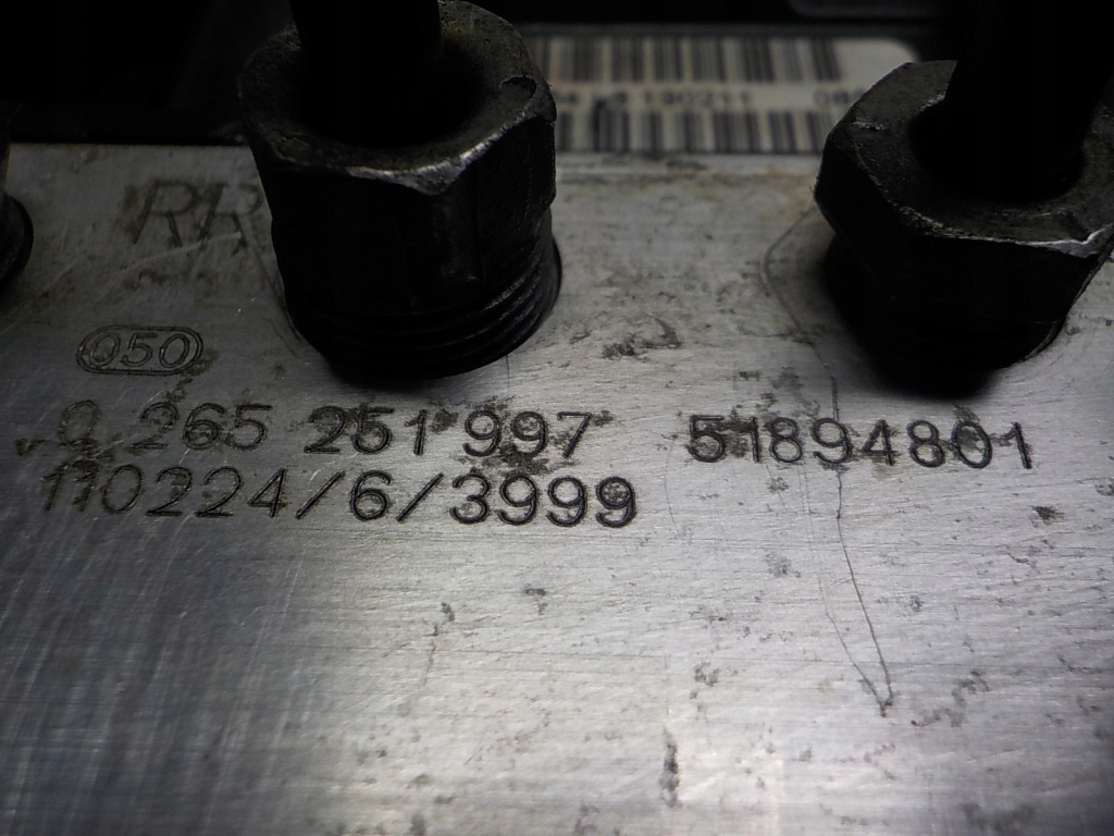 Fiat punto evo насос abs 0265251997 51894801 0265951832 Киев