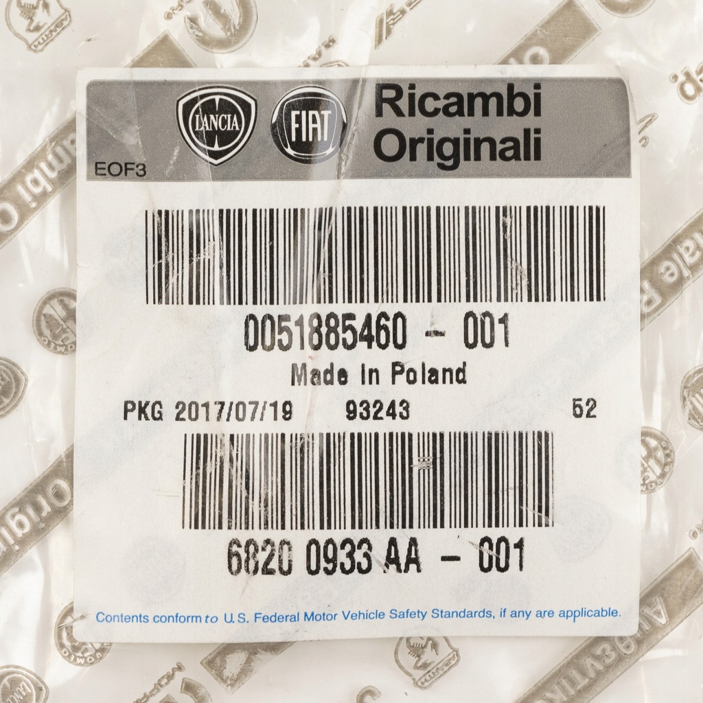 фото №8, Fiat 500 кронштейн крила 51885460 оригінал