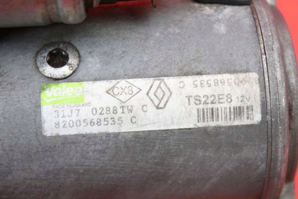 Стартер test m9ra802 8200568535c renault laguna 3 3 2.0 dci 131 km Оригинал
