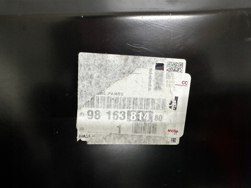 фото №5, Opel combo rifter berlingo pas задній стінка задня новий oryg !