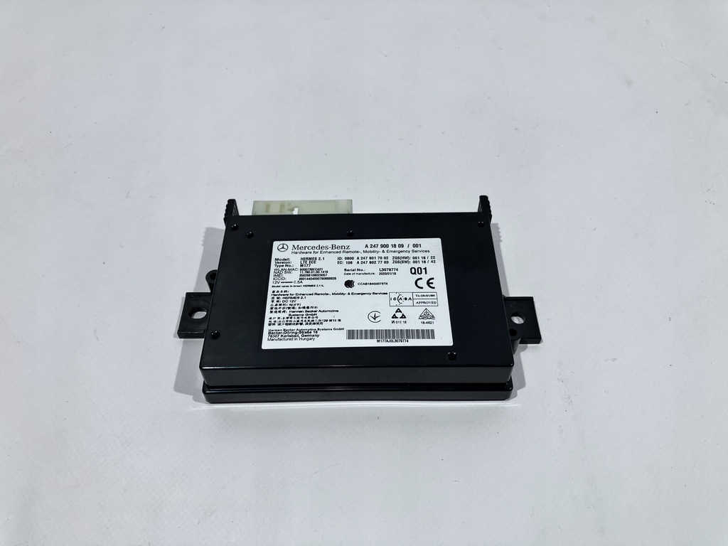 фото №1, Модуль блок управления сигнализация a klasa w177 1.3 cgi