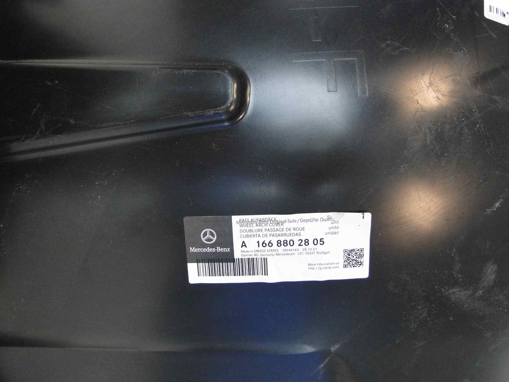 фото №10, Mercedes ml gle w166 166 подкрылок левая перед cz 1