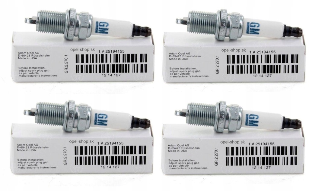 Купить Свечи зажигания зажигания оригинал opel corsa 1.2 1.4 lpg