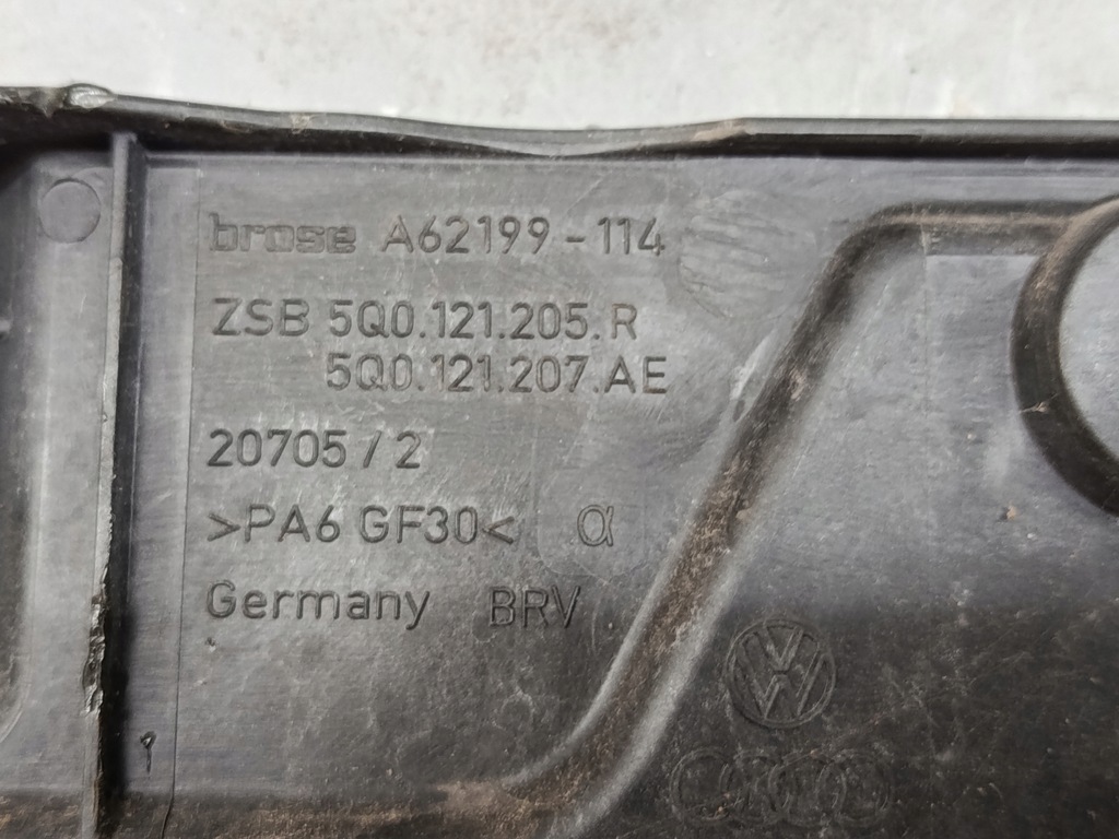 фото №8, Audi vw seat skoda вентилятор радиатора 5q0959455ah 5q0121205r 5q0121207ae