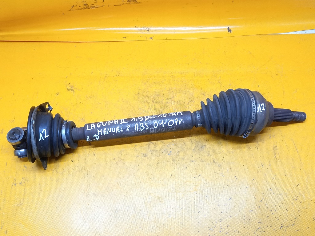 Приводной вал левая laguna 2 1,9dci 01-07r 107km с abs Оригинал