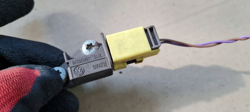 фото №6, A4 b8 lift датчик ударний подушка безпеки колодка удару 8k0959651 a5 q5