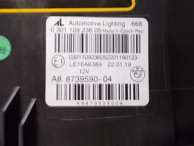 фото №16, Bmw serii 8 g14 g15 18-21 laser лампа права org