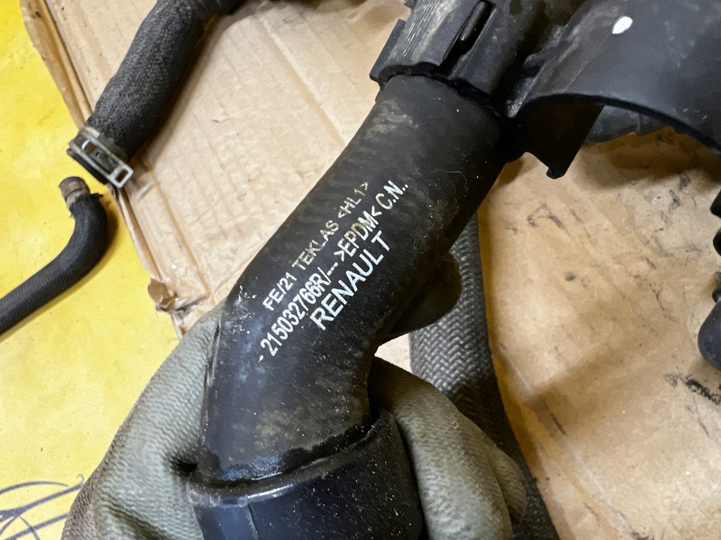 фото №13, Комплект магістраль водяна термостат шланг wody dacia dokker 1.5 blue dci