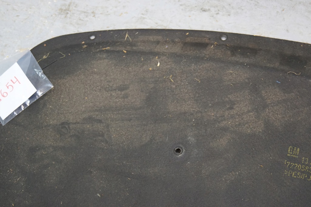 фото №11, Opel astra j iv шумоізоляція капот + кліпси 13272647 w654