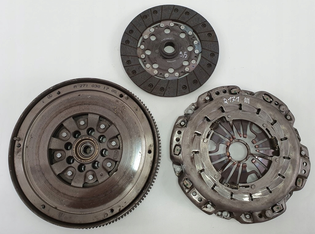 фото №1, Зчеплення повний двомасовий маховик mercedes r171 1.8k