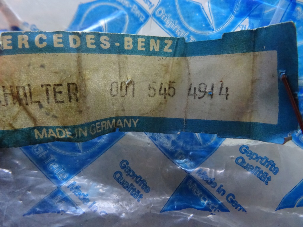 Вимикач запалювання mercedes 0015454914 oem Зі Шроту