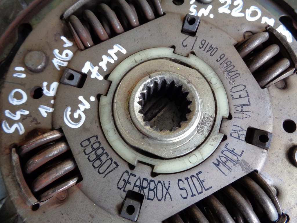 фото №4, Зчеплення диск притиск volvo s40 ii v50 04- 1.6b