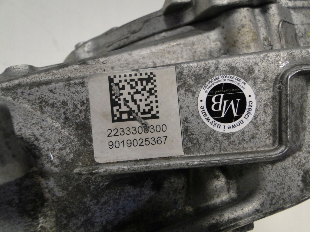 фото №12, Mercedes редуктор міст передній s klasa 223 w223 4matic a2233300300