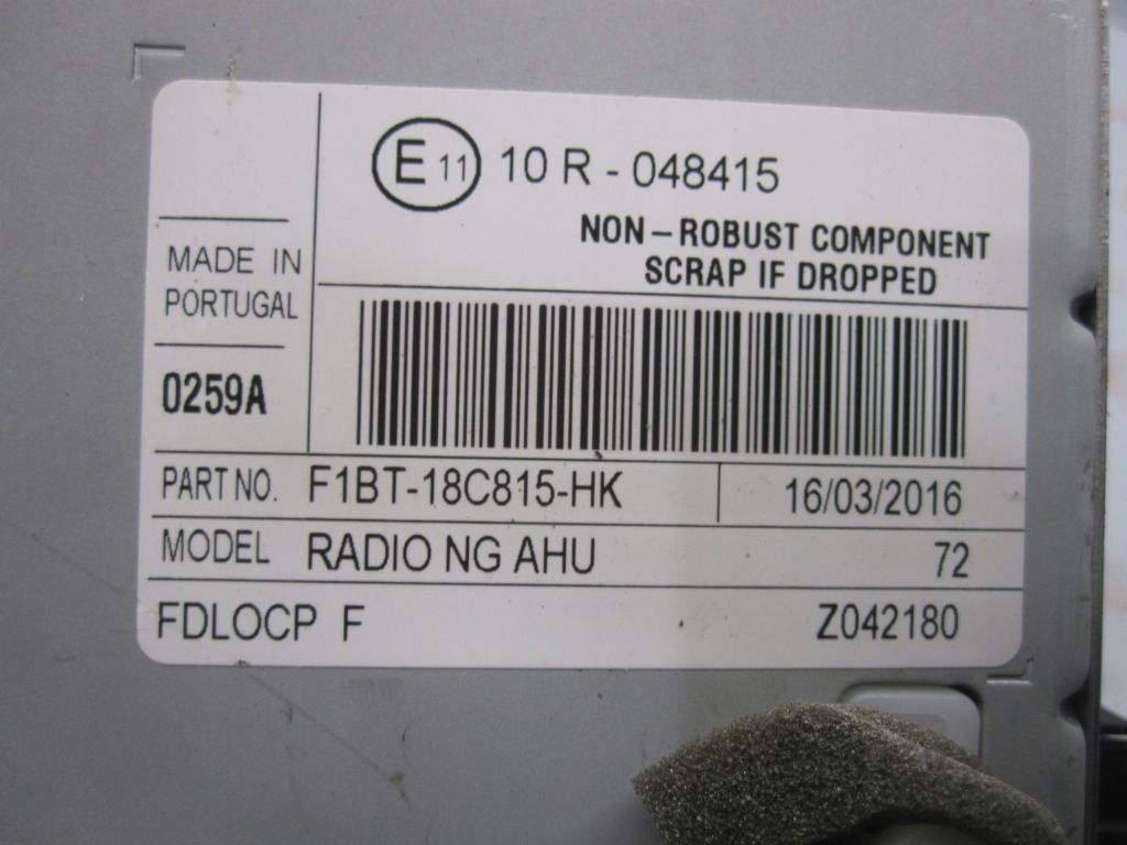 Grand tourneo connect 16r радіо cd заводський f1bt-18c815-hk Київ