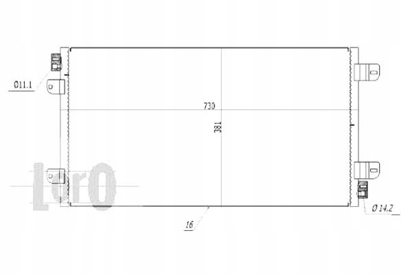 Конденсатор кондиціонера renault master / mascott 07 Ціна