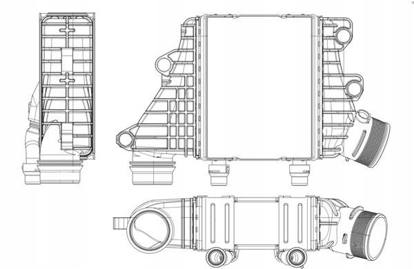 фото №2, Mahle ci 412 000p интеркулер do land rover range rover evoque l538