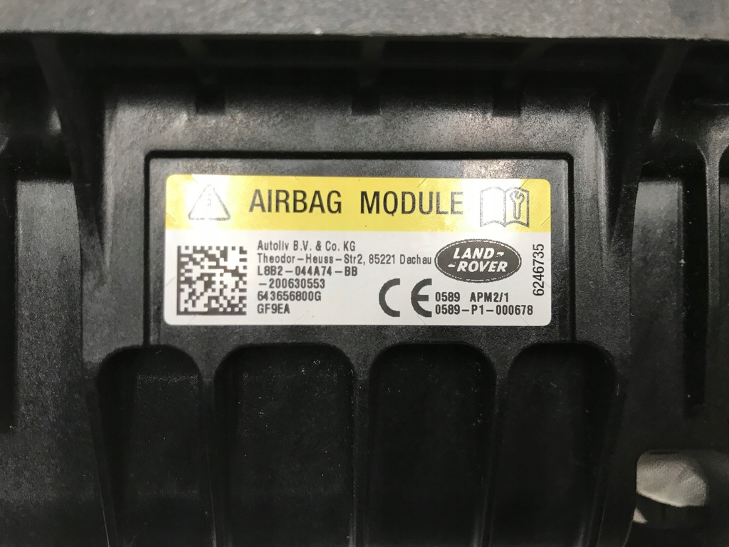 фото №5, Land rover defender l633 подушка пассажира usa