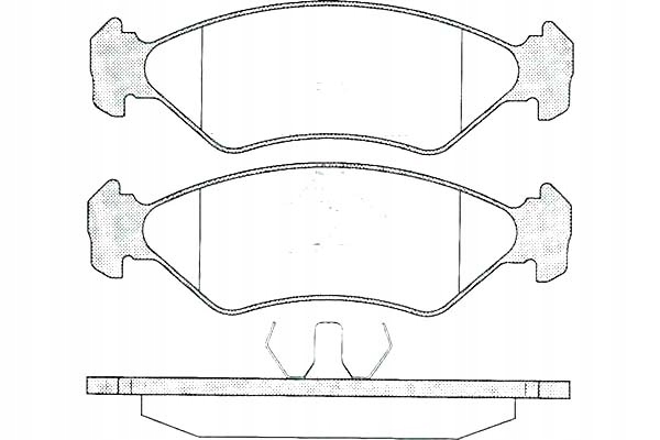 фото №2, Lpr комплект тормозных колодок ham. перед ford fiesta, fiesta
