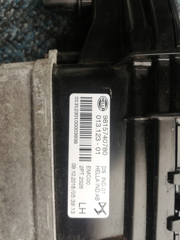 Лампа led бампер передний citroen ds7 Доставка