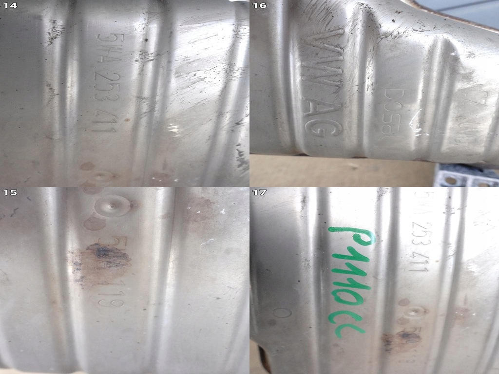 фото №15, Audi a3 s3 8y0 13-20 система випускний вихлоп труба глушники наконечники 5wa253411