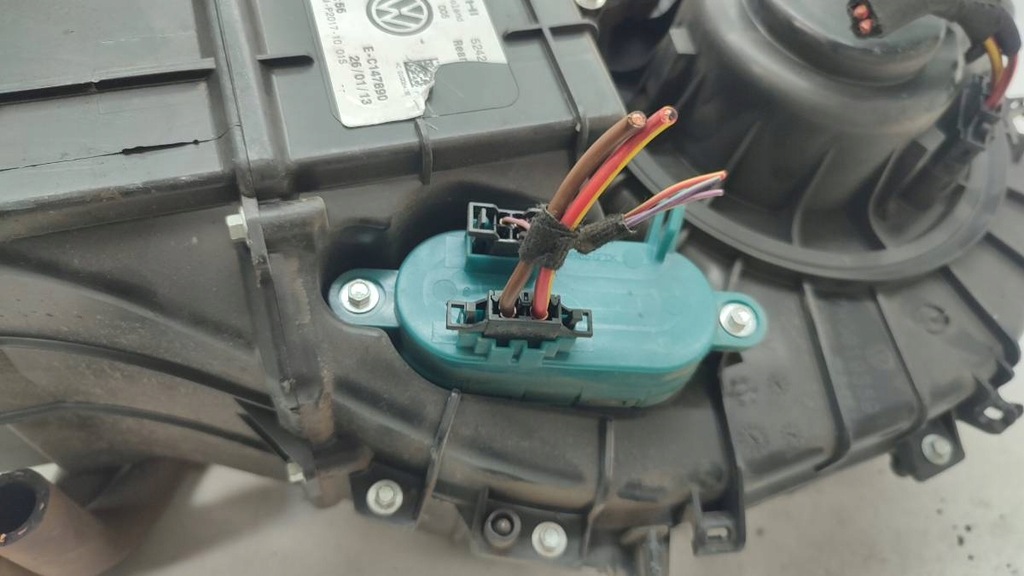 фото №8, Отопитель задняя задняя комплектная seat alhambra ii sharan 7n 7n0820004c